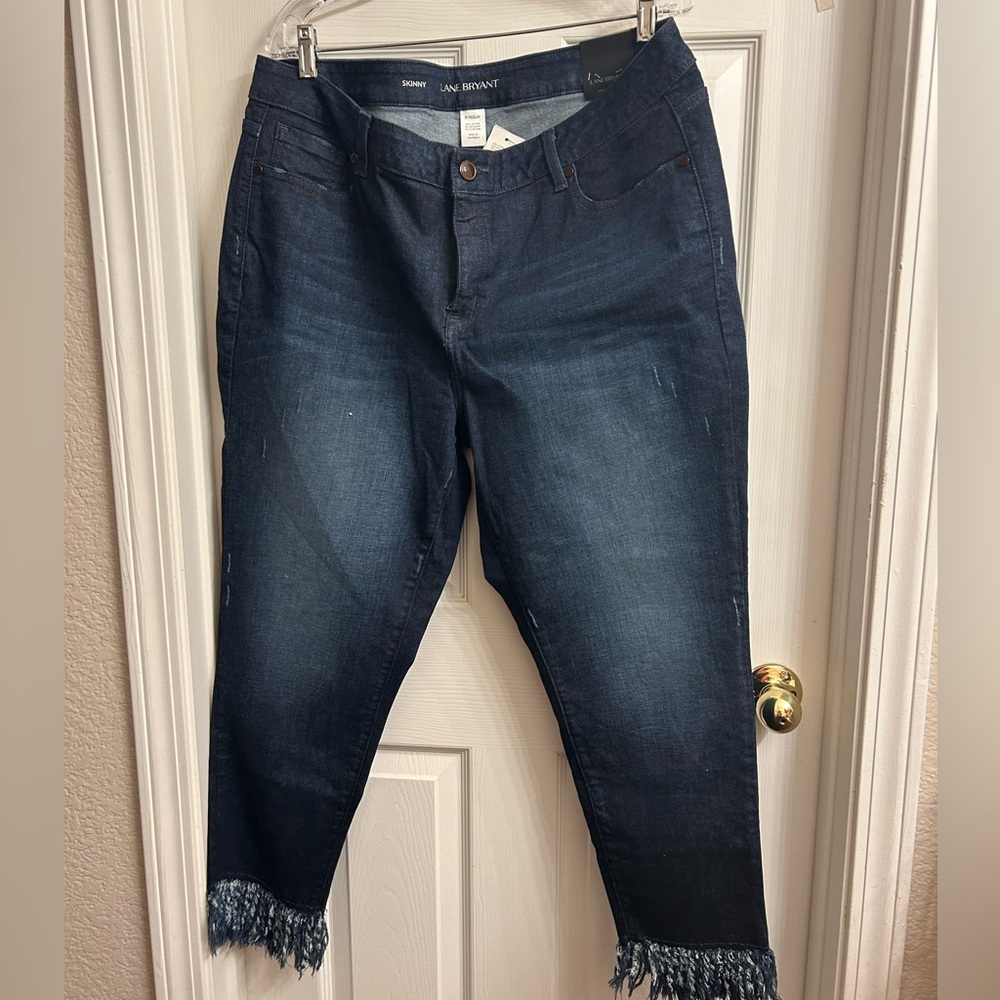 LANE BRYANT Skinny Jeans Womens Size 20R  NWT